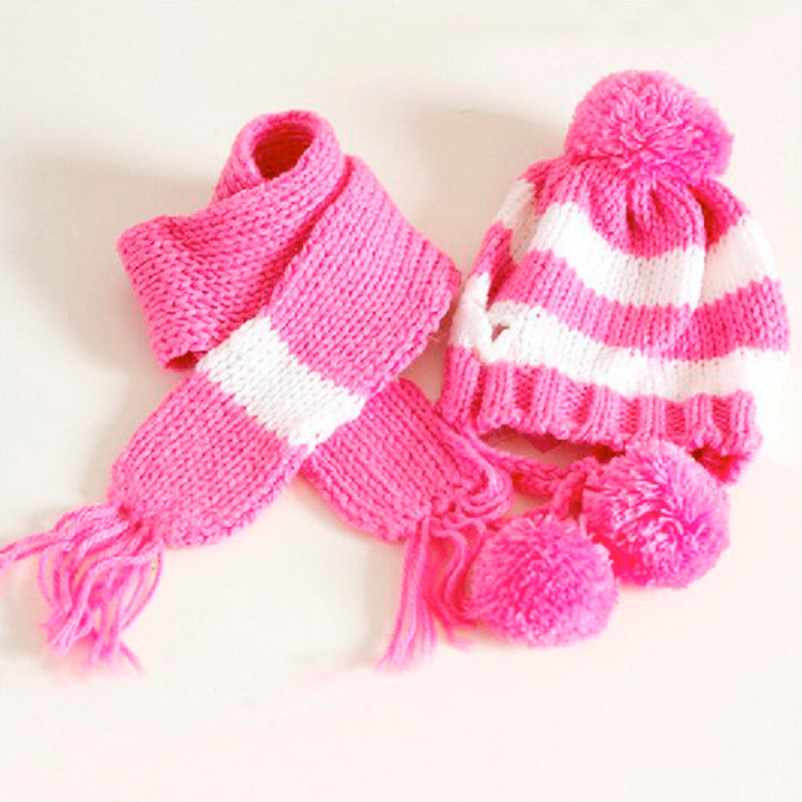 Hat with scarf